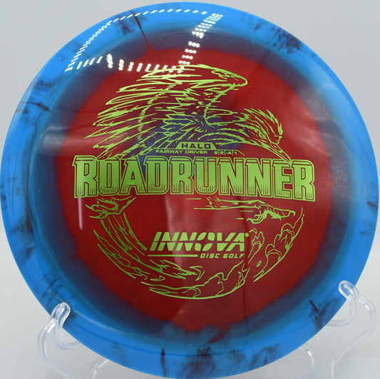 Big turnover backhand with the Halo Roadrunner at SeaTac DGC in Washington.

