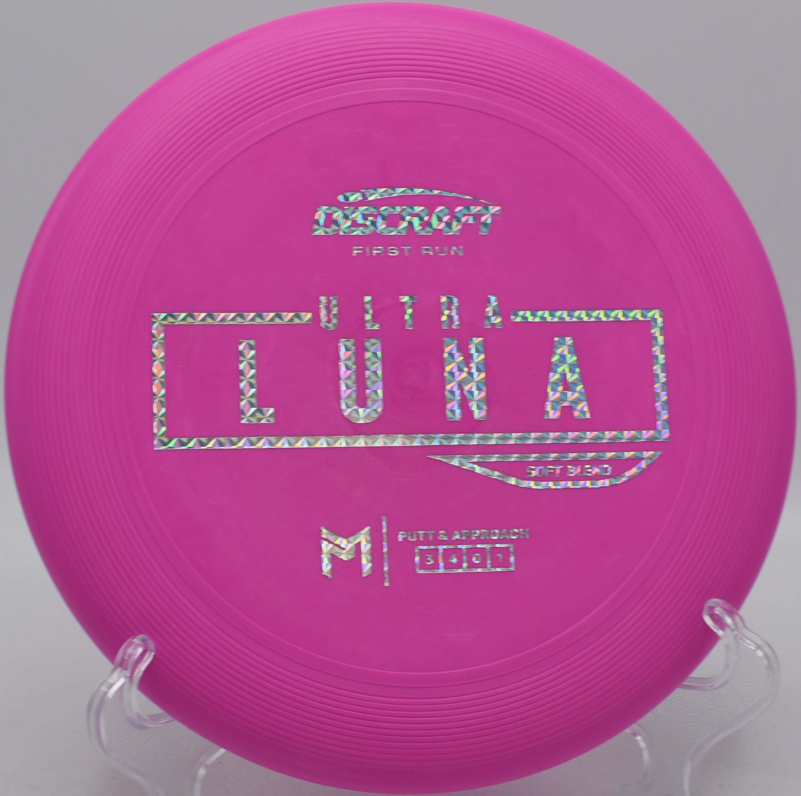 Paul McBeth Soft Blend UltraLuna at Hornets Nest DGC, Charlotte NC for tacky grip and confident putts