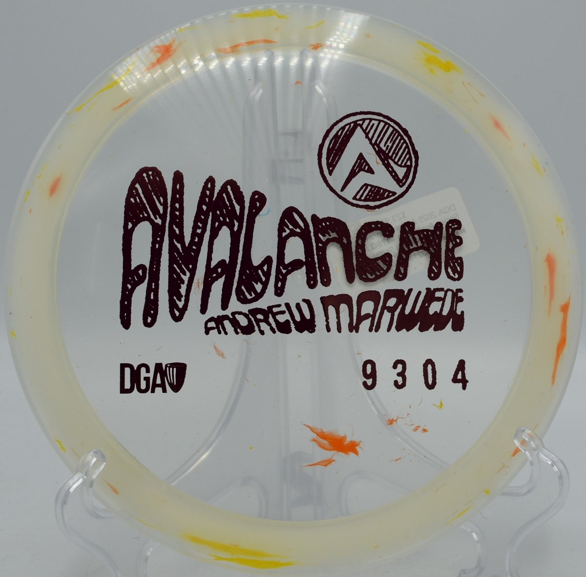 DGA 2025 Andrew Marwede Tour Series Avalanche - Flexline Discs - 49802131410237