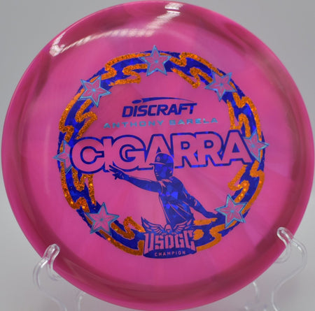 2025 USDGC Anthony Barela Z Swirl Cigarra fairway disc golf disc for Seattle disc golfers nationwide