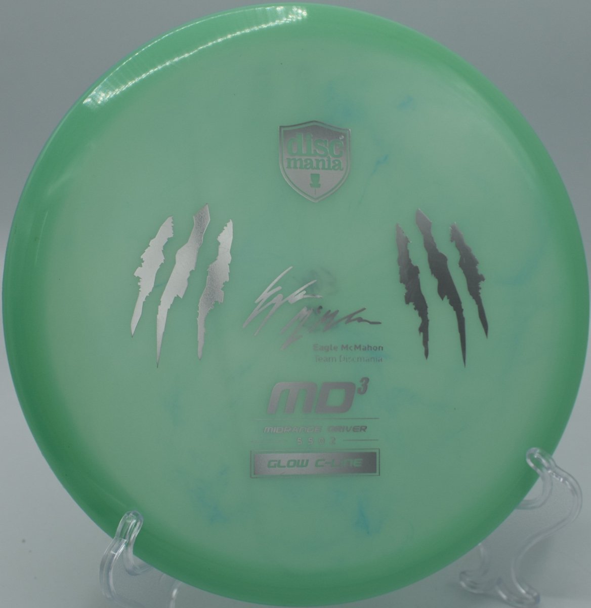 Color glow Claw MD3 (5/5/0/2) (Eagle McMahon) - Flexline Discs - 75474481261341