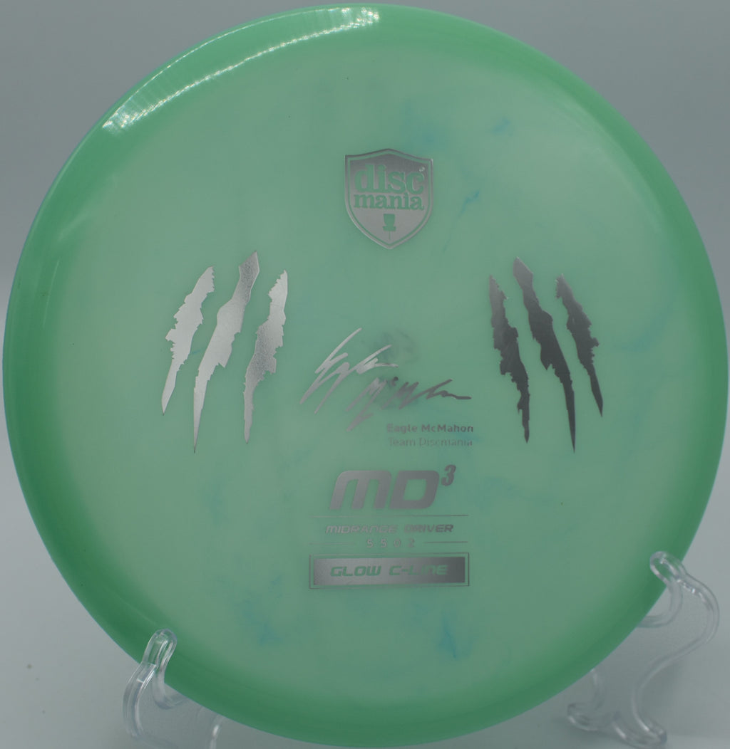 "Conquer tight lines with the Claw Glow MD3, the ultimate midrange for disc golf control, available in Nashville, TN."
