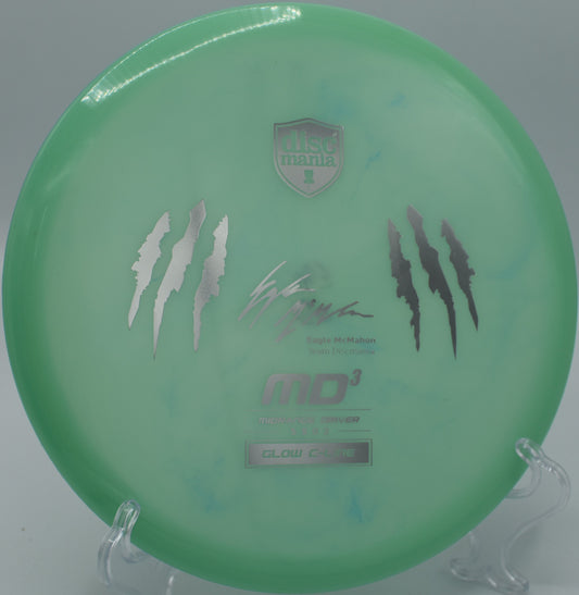 "Conquer tight lines with the Claw Glow MD3, the ultimate midrange for disc golf control, available in Nashville, TN."

