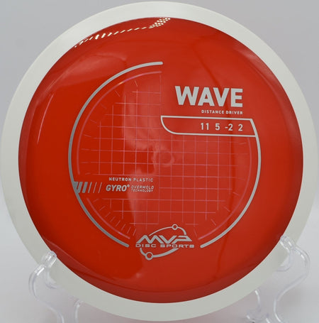 Neutron Wave crushed on a distance line at Prairie Ridge Disc Golf Course in Ankeny, Iowa, maintaining torque resistance with smooth forward push