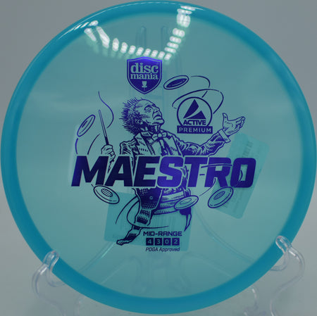 Controlled approach with the Active Premium Maestro at Hornets Nest Disc Golf Course in Charlotte, North Carolina.