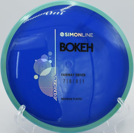 Simon Line Neutron Bokeh at Hornets Nest DGC, Charlotte NC for straight wooded fairway shots