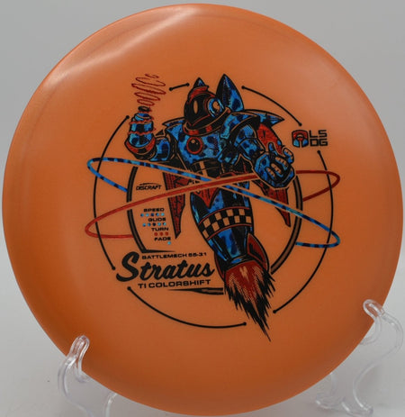Discraft Ti ColorShift Stratus fairway driver available in Texas with nationwide shipping for smooth turnover distance shots