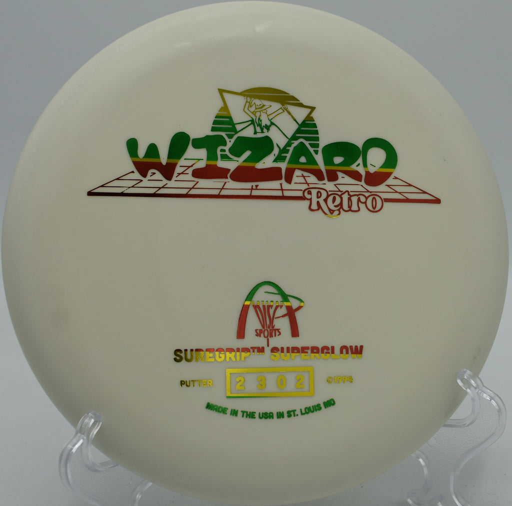 Gateway Wizard in Suregrip Superglow plastic used for a glowing push putt at Kereiakes Park in Bowling Green, KY