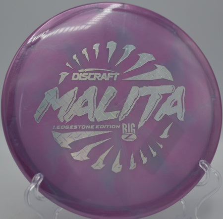 2026 Ledgestone Malita midrange holding angle control through wooded gaps at Toboggan Disc Golf Course in Milford, Michigan