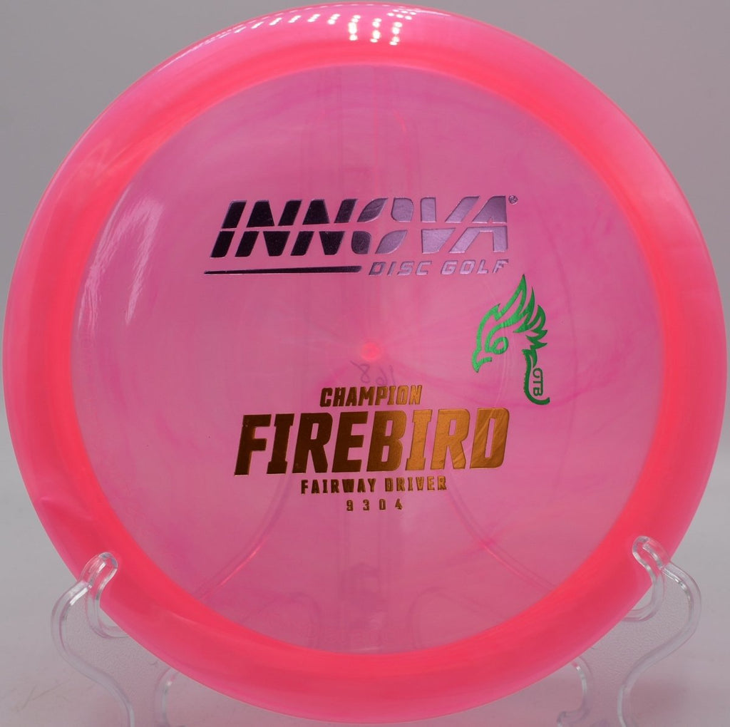 FAF Luster Champion Firebird disc golf driver attacking a wooded dogleg at Harmon Hills Disc Golf Course, Fall Branch, Tennessee