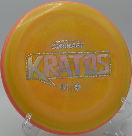 "ESP Swirl Kratos 2024 Worlds – Premium blend putter designed for confident approaches at Maple Hill DGC in Massachusetts."

