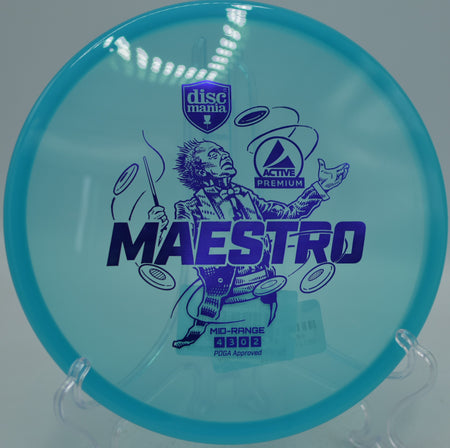 Discmania Premium Maestro carving a straight tunnel shot at Milo McIver State Park Disc Golf Course in Estacada, Oregon.