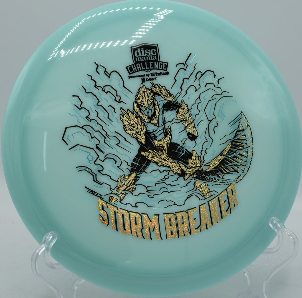 Discmania Neo Function Storm Breaker at Brewster Ridge Disc Golf Course in Jeffersonville, Vermont, delivering effortless glide and understable control