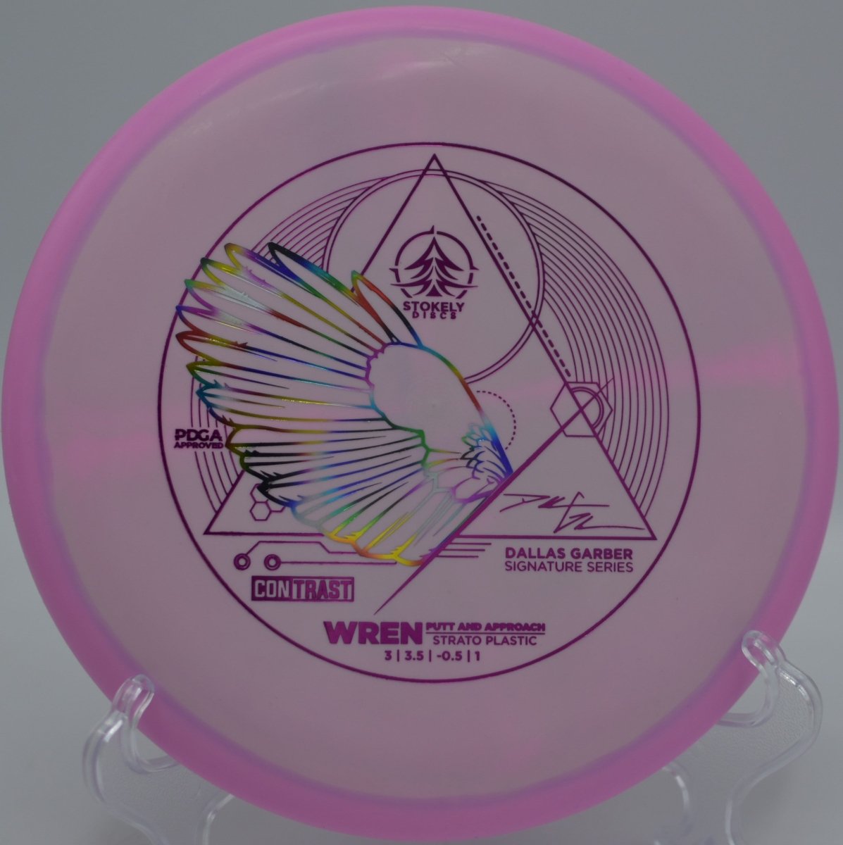 Stokely Discs Signature Contrast Strato Wren Dallas Garber North Carolina nationwide