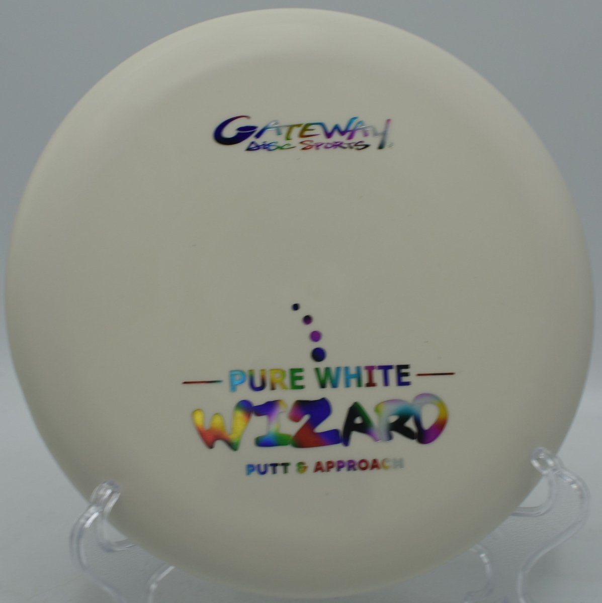 Gateway Pure White Wizard displayed at Brewster Ridge DGC, Jeffersonville VT for consistent putting and approach accuracy