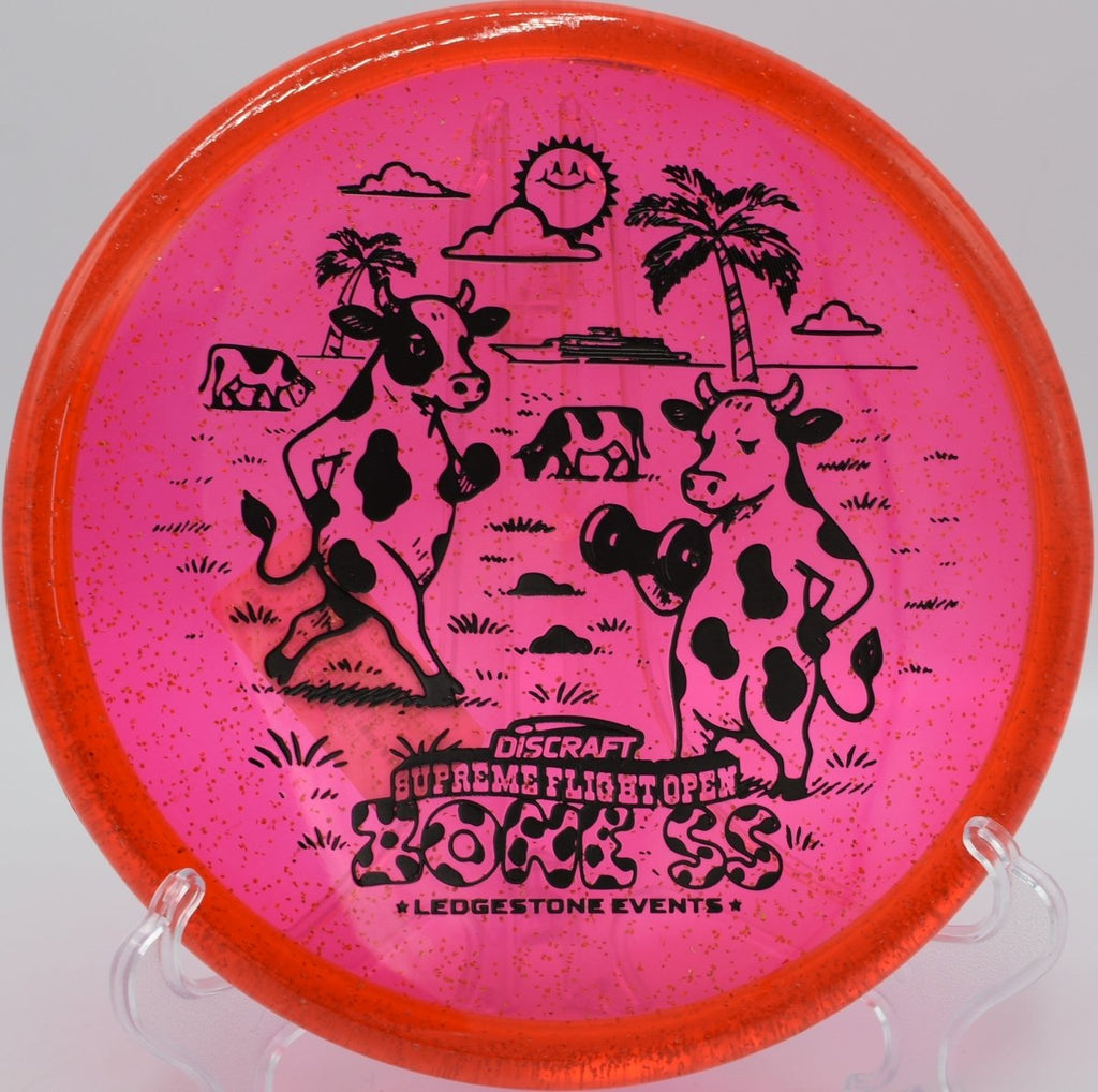 SFO CryZtal Sparkle Zone SS straight pushing approach minimizing ground play at Kaposia Park DGC in MN