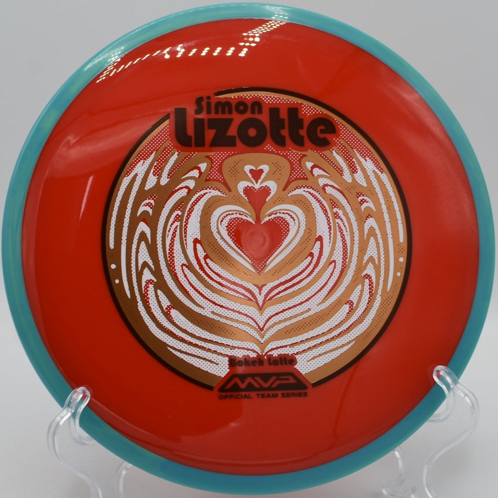 Simon Lizotte Neutron Bokeh high-speed line at Riverside Park Disc Golf Course in Grand Rapids, Michigan