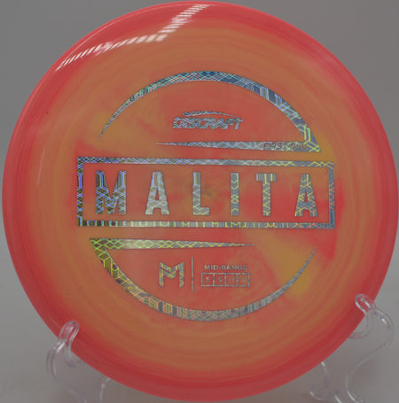 First Run ESP Malita midrange shaping a precise turnover at Waterworks Park Disc Golf Course in Kansas City, Missouri.