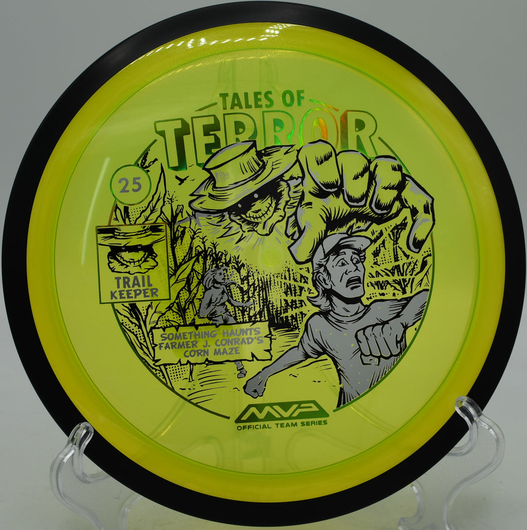 MVP Halloween Trail making soft landings on short par 4s at Butterfield Trail Disc Golf Course in El Paso, Texas.