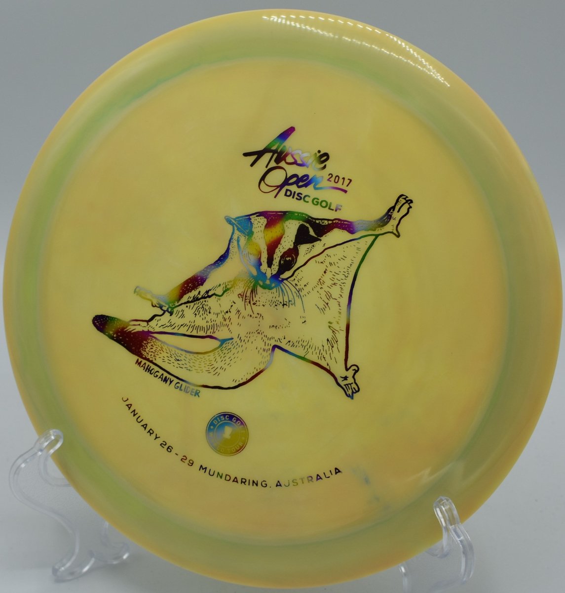 SWIRLY S - LINE DDX (2017 AUSSIE OPEN MAHOGANY GLIDER) INNOVA MADE - Flexline Discs - 03064093