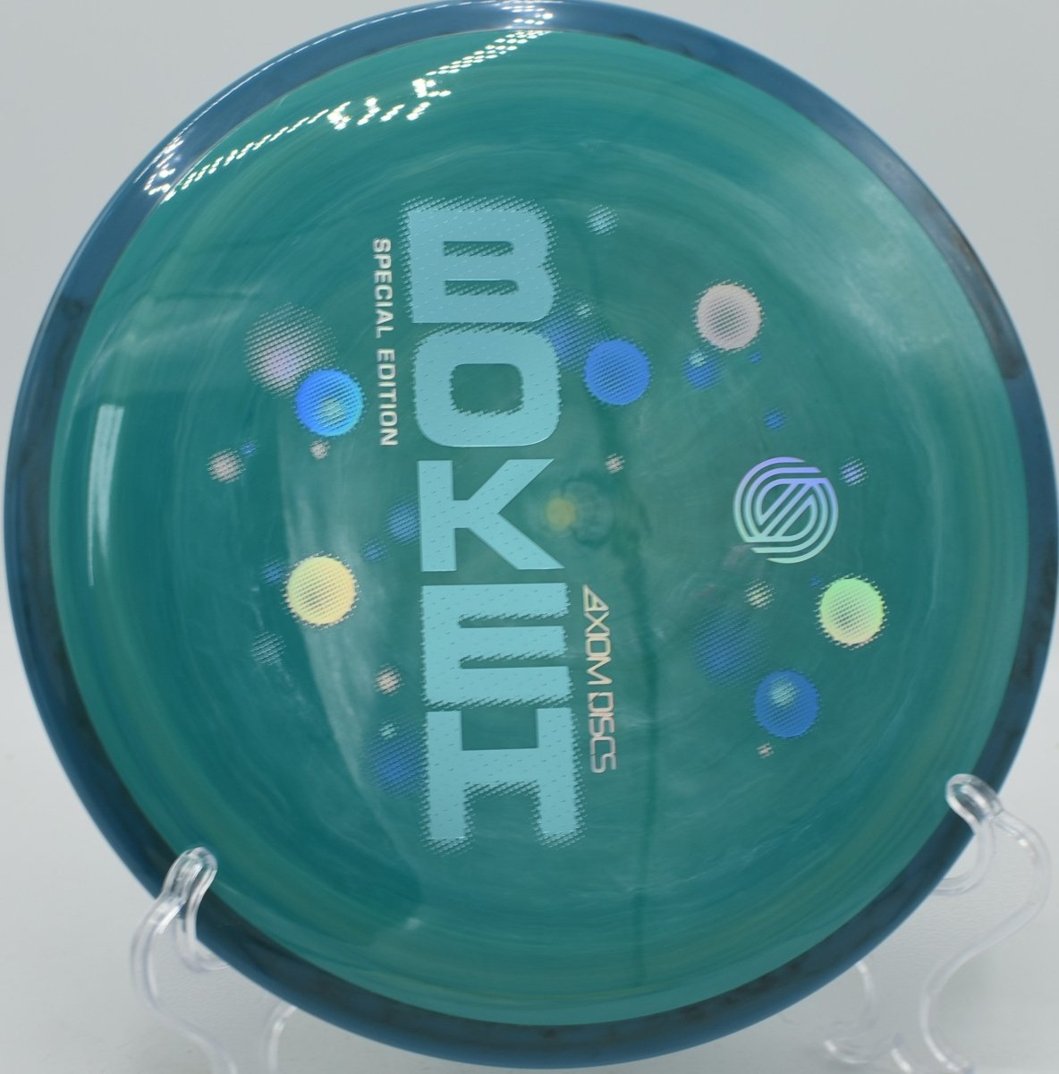 Axiom Neutron Bokeh featured at Iron Hill DGC, Newark DE for placement-focused golf