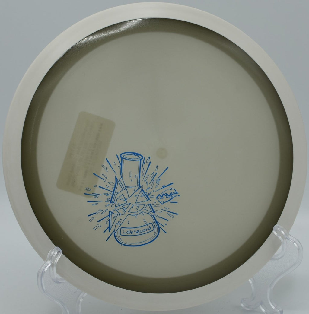 Gyropalooza Box Eclipse glow Gyro discs staged for league night at The Rez DGC in Brandon, MS