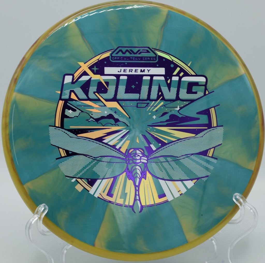 Cosmic Neutron Tempo controlled placement shot at Lemon Lake Disc Golf Complex in Crown Point, Indiana