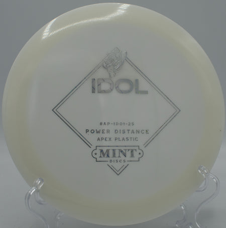 First run Mint Discs Idol flying stable into a headwind with consistent fade at Smugglers' Notch Disc Golf Center in Jeffersonville, Vermont