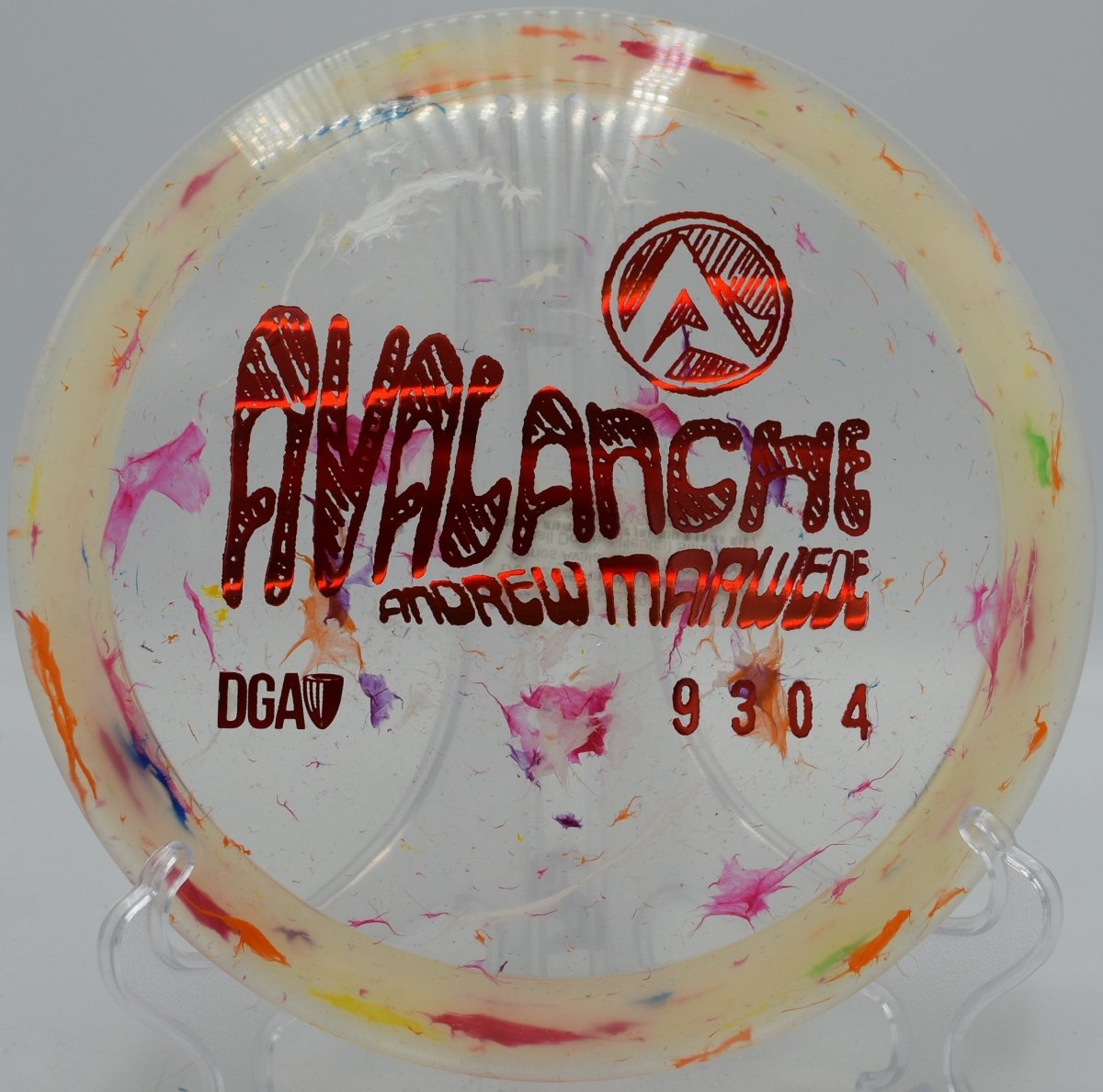 DGA 2025 Andrew Marwede Tour Series Avalanche - Flexline Discs - 49802131507933