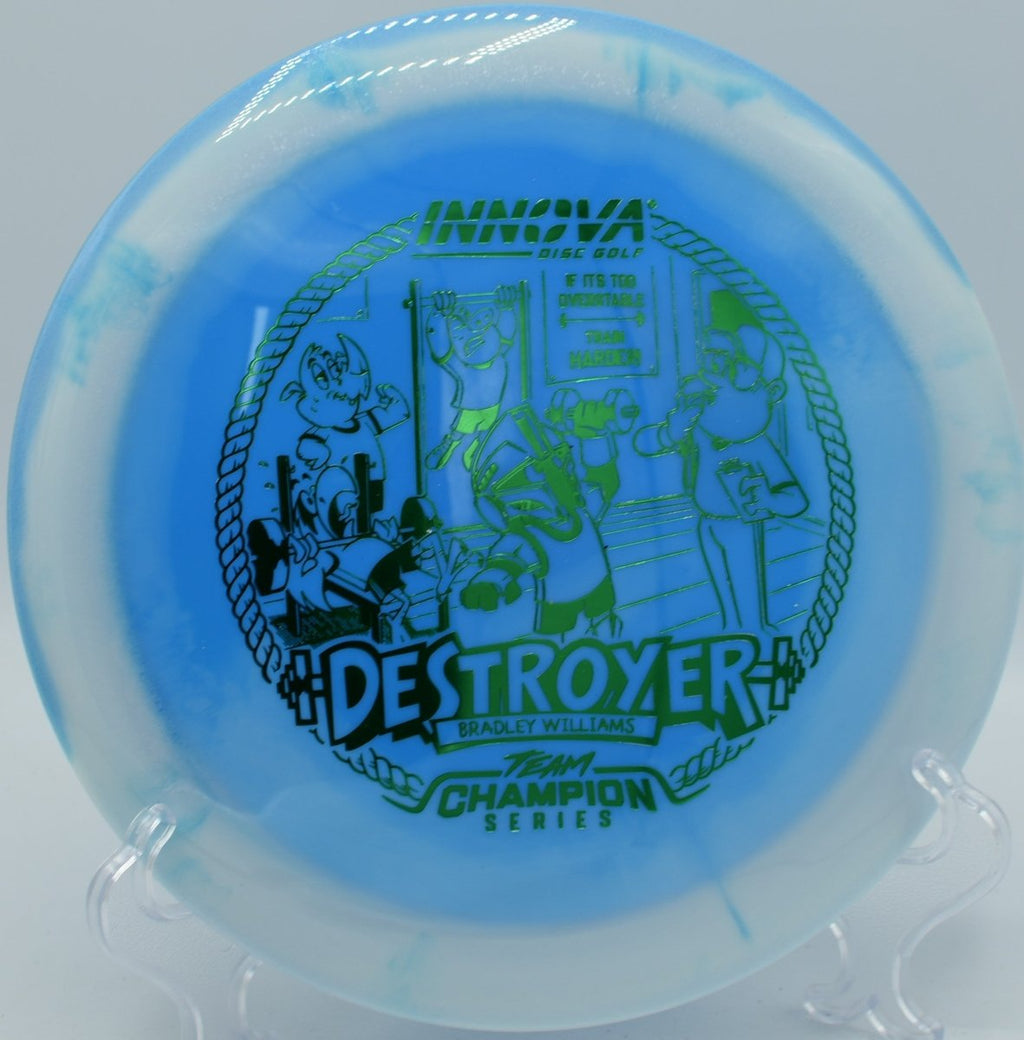 Bradley Williams Halo Star Baby Destroyer lightweight Destroyer flying clean at Lake Marshall Disc Golf Course Virginia