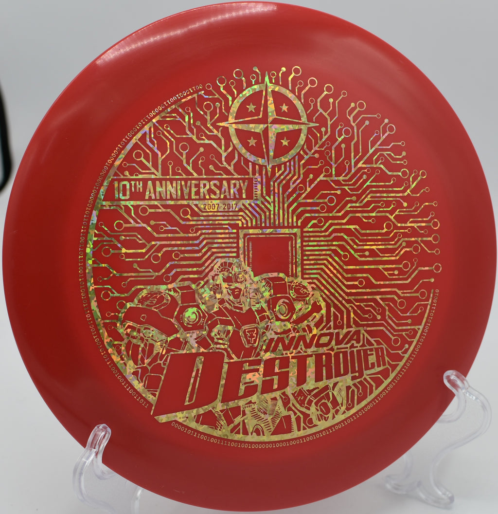 "10-Year Star Destroyer disc available for sale at Flexline Discs, shipping to Los Angeles, CA."

