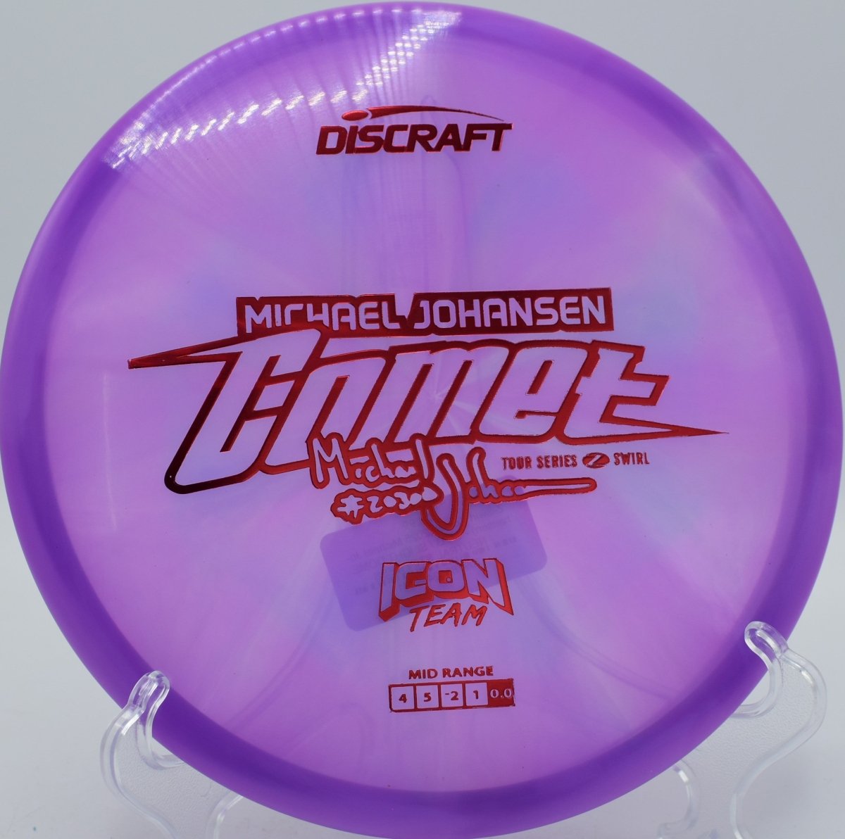 Z - Swirl Comet (2025 Michael Johansen) - Flexline Discs - 70978642449341