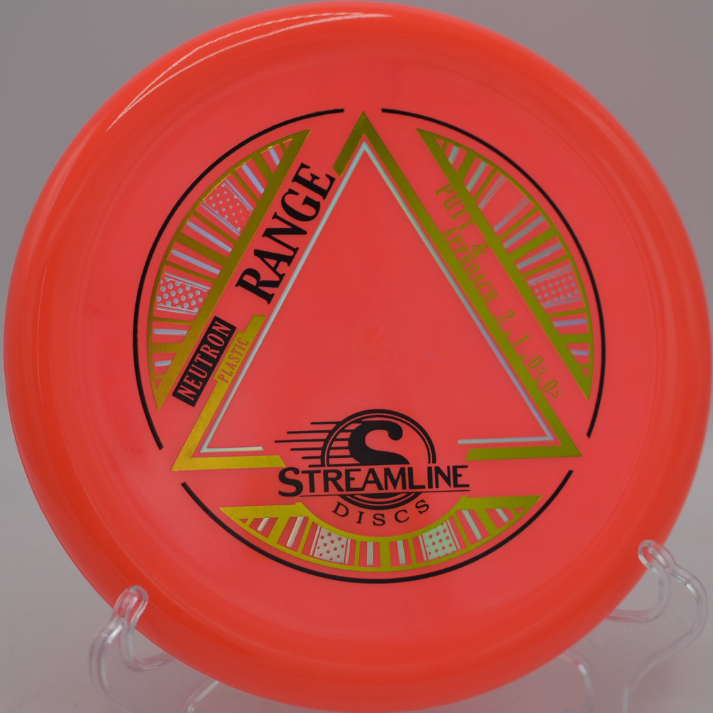 Streamline Neutron Range carving a low-ceiling shot at Harmon Hills Disc Golf Course in Fall Branch, Tennessee.