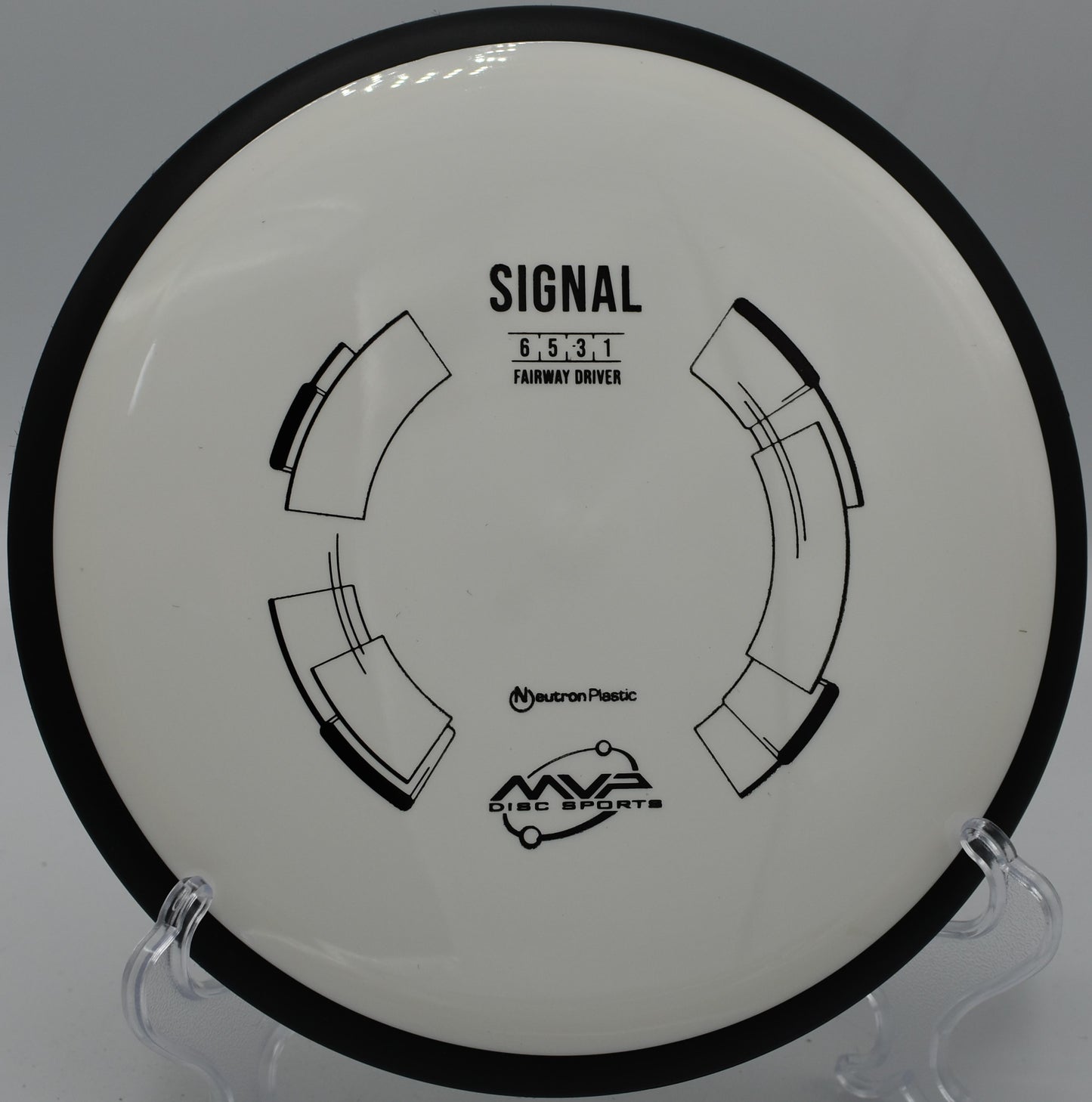 "Disc launching into a sharp s-curve as the Neutron Signal flies in San Diego."
