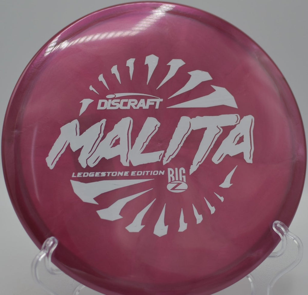 Paul McBeth Malita midrange in Big Z Swirl plastic carving technical lines at Bucksnort Disc Golf Course in Monrovia, Indiana
