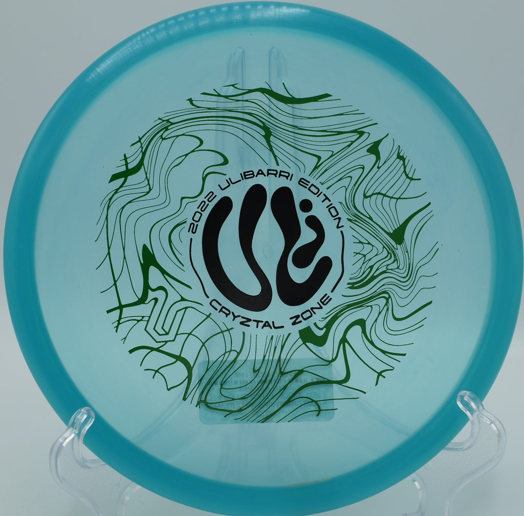 CryZtal Zone torque-resistant upshot sticking inside circle at Hornets Nest DGC in Charlotte, NC