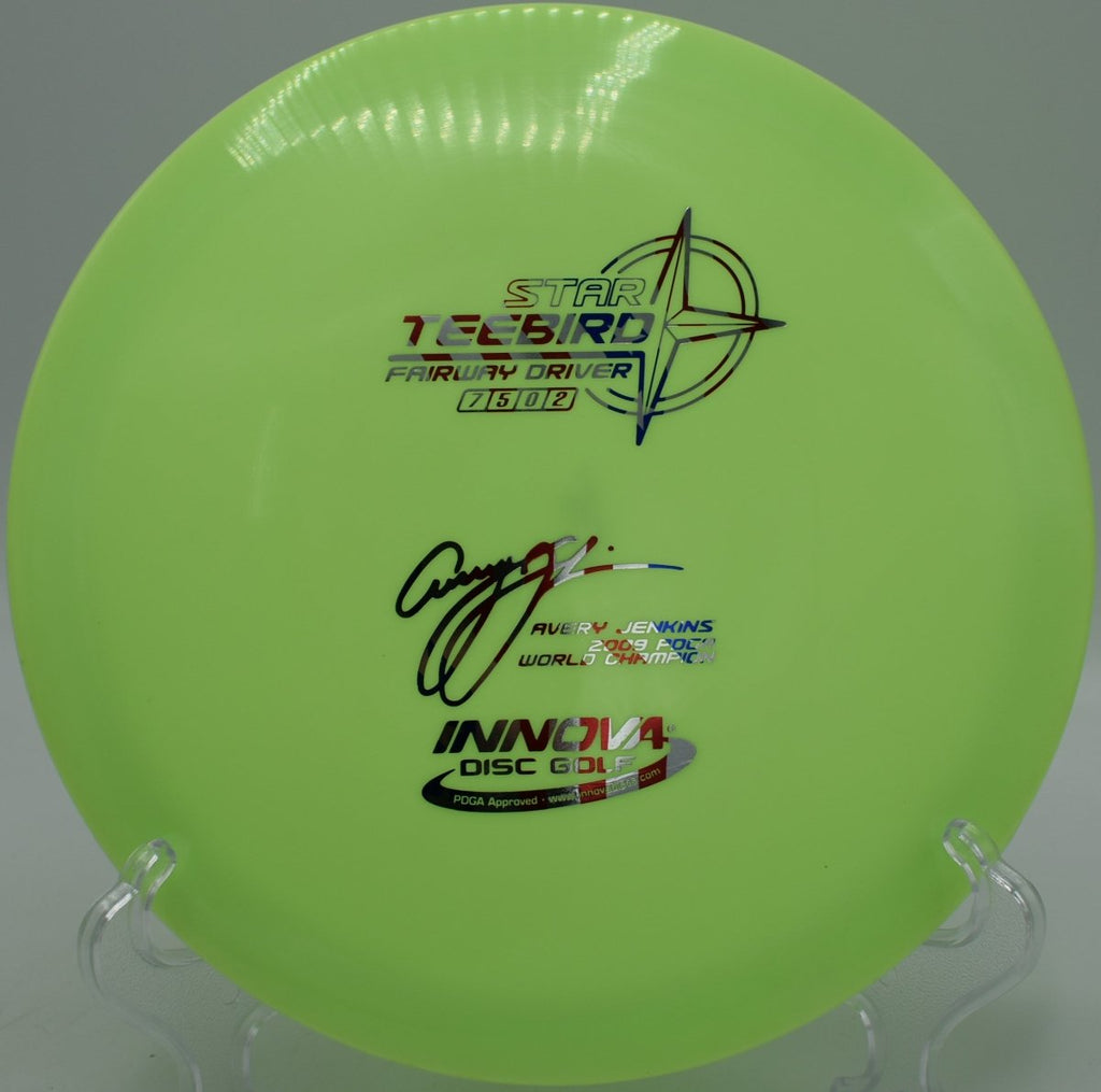 3 Line Avery Jenkins Star Teebird (Embossed)