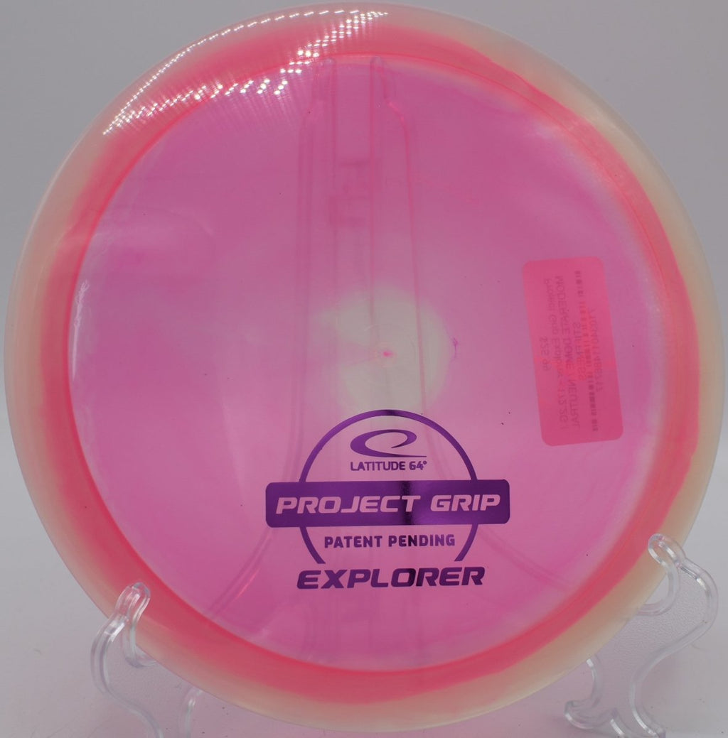 Latitude 64° Explorer smooth backhand line at Hornets Nest Park in Charlotte, North Carolina