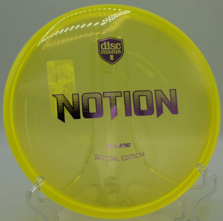 Discmania C-Line Notion featured at Northwood Black DGC, Morton IL for clean releases and point-and-shoot control
