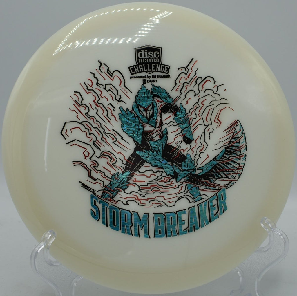 Neo Function fundraiser fairway driver displayed at Northwood Black Disc Golf Course in Morton, Illinois, ideal for long drifting turnover shots
