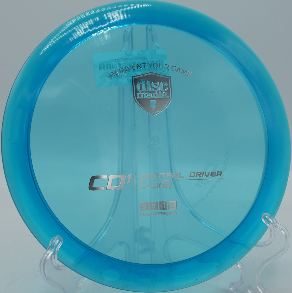 CD1 Discmania C-Line plastic driver gliding clean down wooded fairways at Lincoln Ridge Disc Golf Course in Independence, Kentucky.