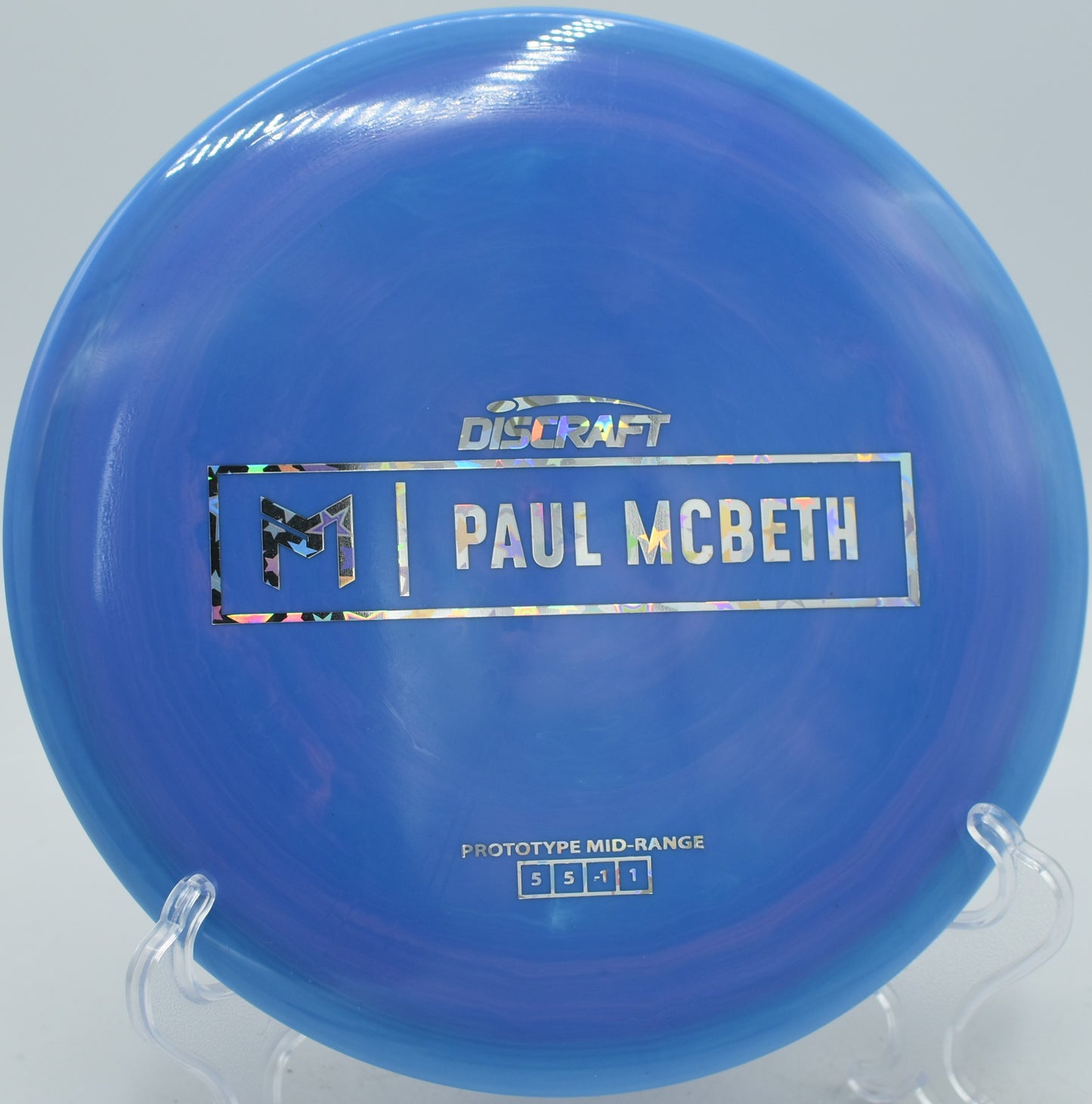 Paul McBeth’s Malita turning softly on a flex line at Elm Fork Disc Golf Course in Dallas, Texas