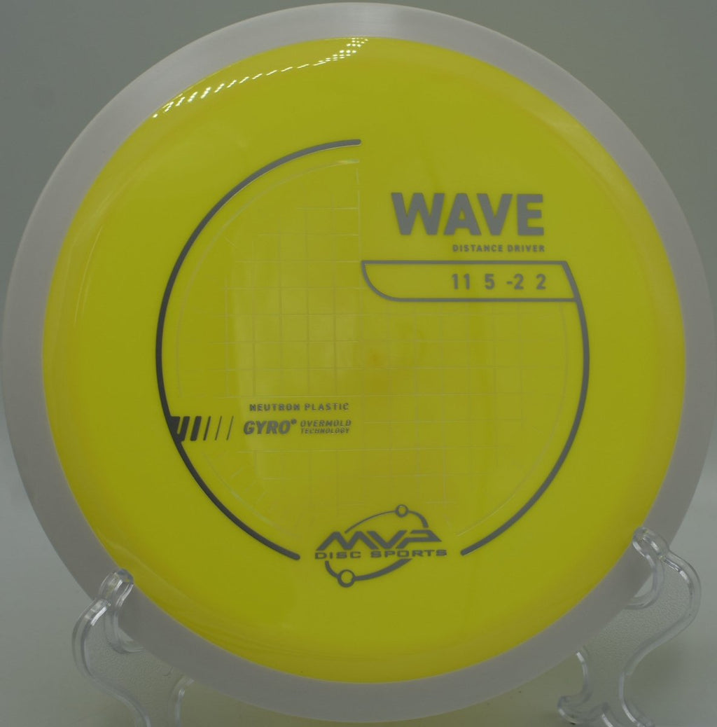 Neutron Wave max-distance drive at The Rez Disc Golf Course in Brandon, Mississippi, blending understable turn with dependable finish for power disc golf shots