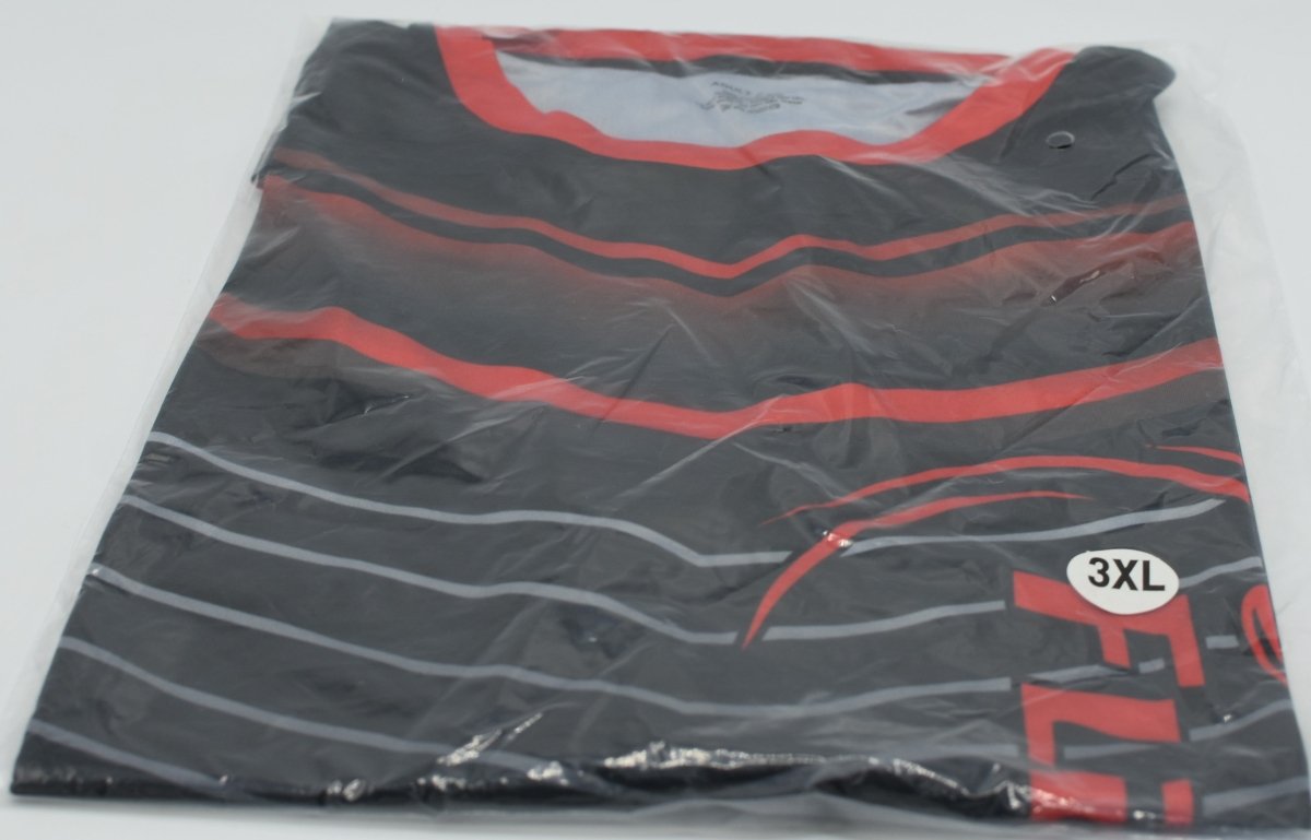 Custom Dry Fit T-Shirt (Flexlinediscs Logo) Design 2 - Flexline Discs - 48060632526333
