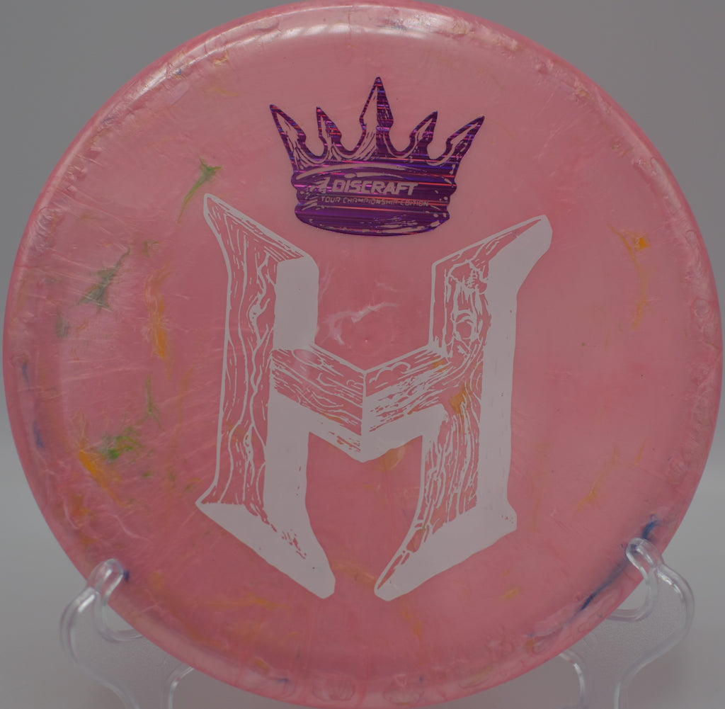 Big Z JB Zone SS placed on a sunlit fairway at Renny Gold DGC in Charlotte, NC, emphasizing premium grip and accuracy.