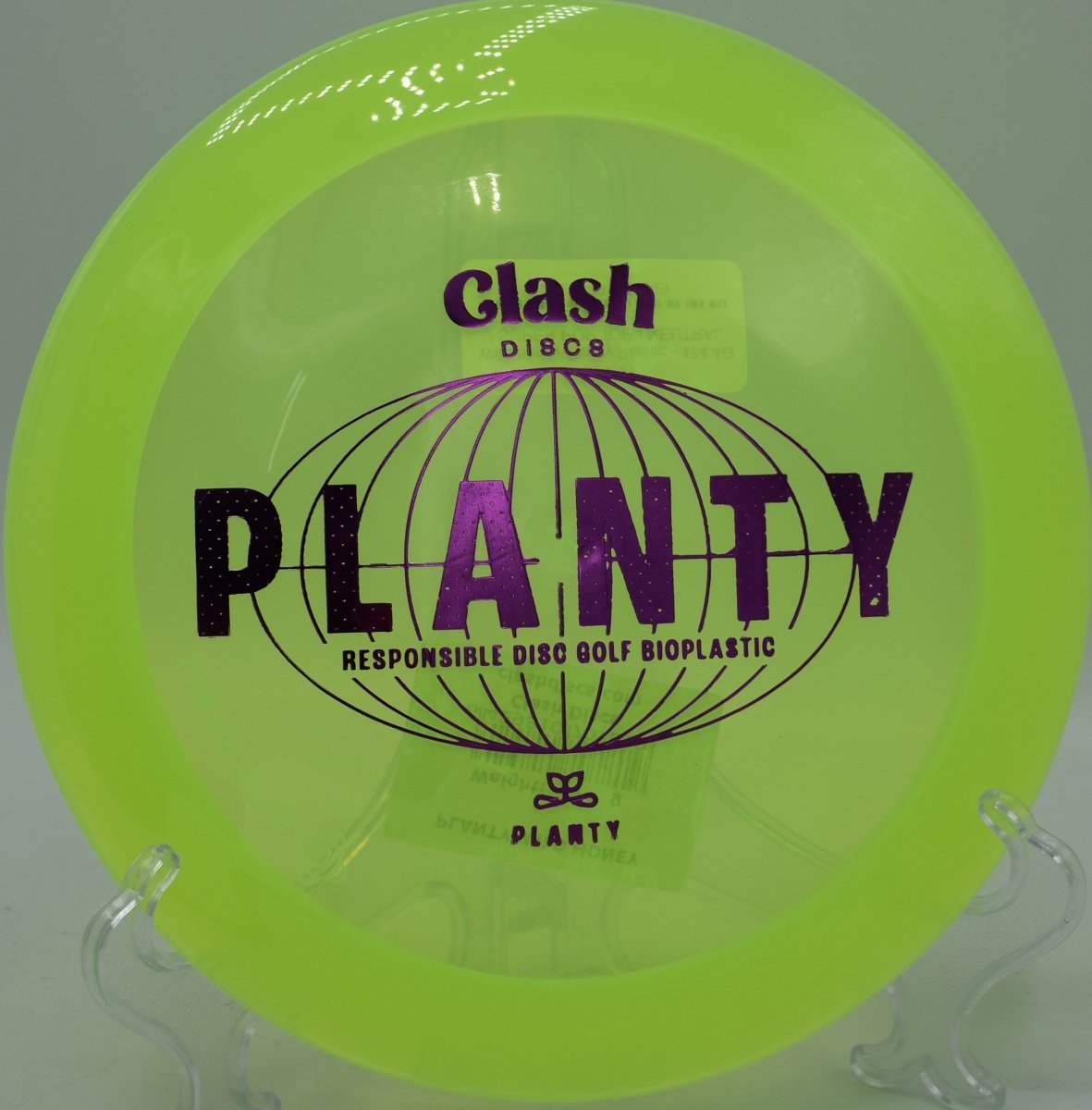 Clash Discs Wild Honey Planty Plastic distance driver favored in Florida with nationwide shipping for effortless hyzer flip control