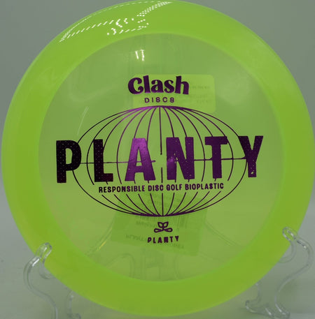 Clash Discs Wild Honey Planty Plastic distance driver favored in Florida with nationwide shipping for effortless hyzer flip control