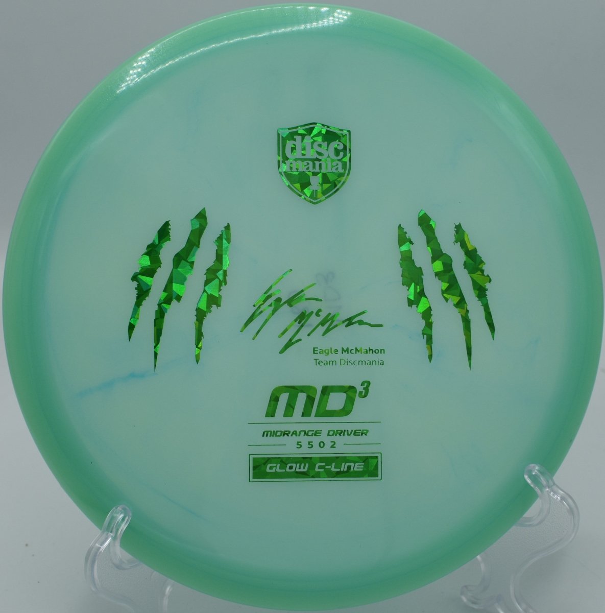 Color glow Claw MD3 (5/5/0/2) (Eagle McMahon) - Flexline Discs - 75474481261341