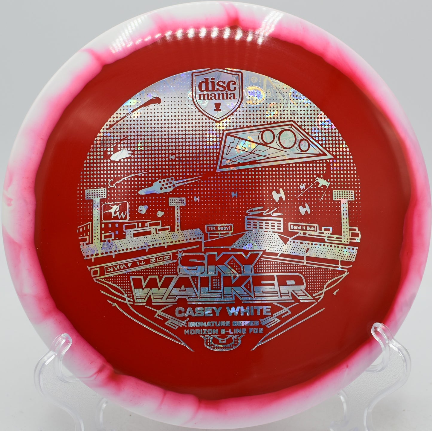 Discmania Horizon S-Line FD2 precise placement drive at Water Works Park in Kansas City, Missouri