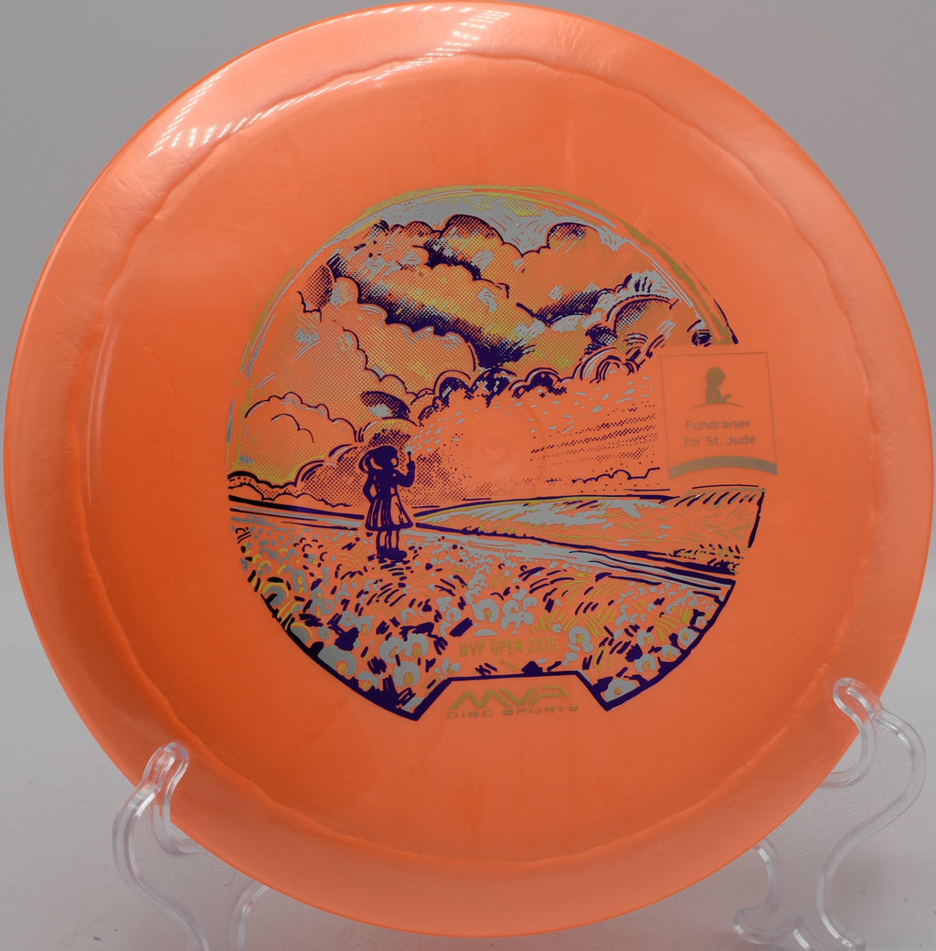 St. Jude Edition Shift held in fan grip before approach at Patriot’s Park in Grovetown, Georgia

